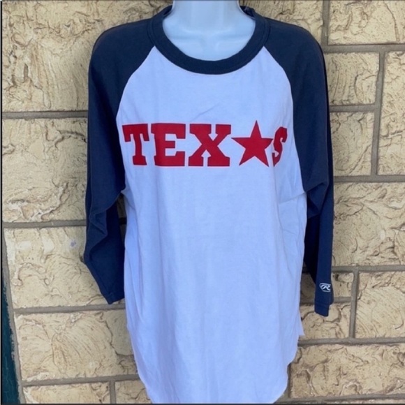 Texas Tee Rawlings Blue & White Texas Flag Star
Size Large - Picture 10 of 12